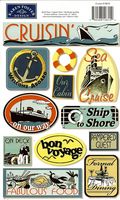 Cruise Cardstock Stickers